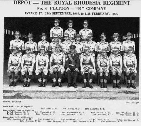 Rhodesia Regiment Rhodesia Regiment Rhodesian Army