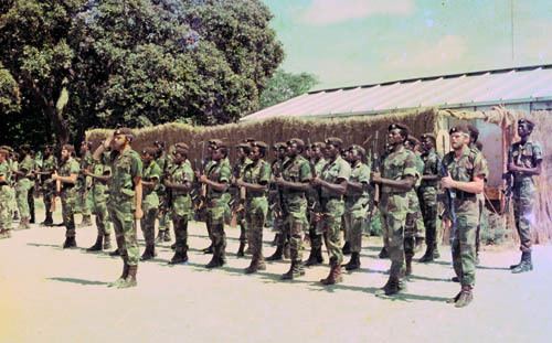 The Selous Scouts of the Rhodesian  Army