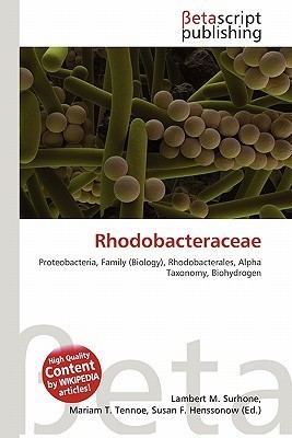 Rhodobacteraceae imagesbetterworldbookscom613Rhodobacteraceae9