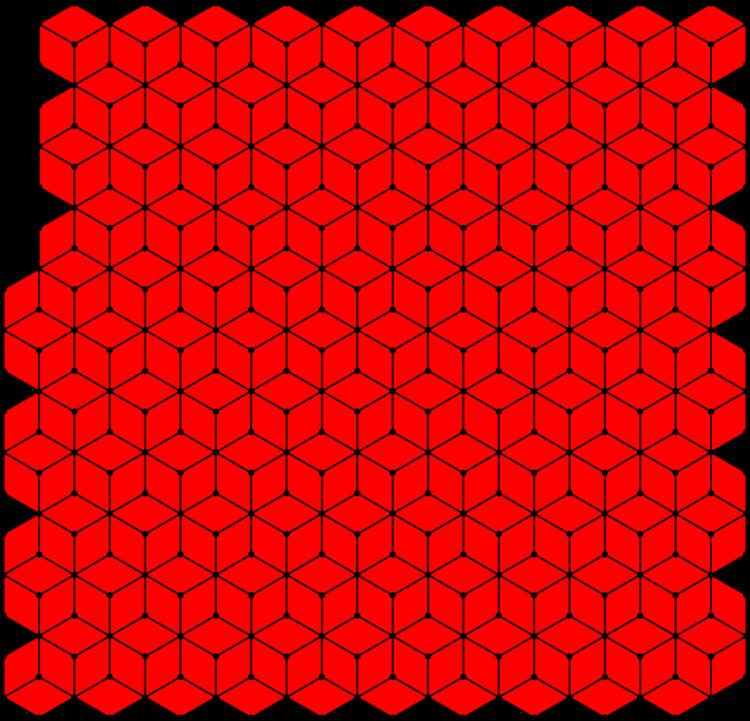 Rhombille tiling