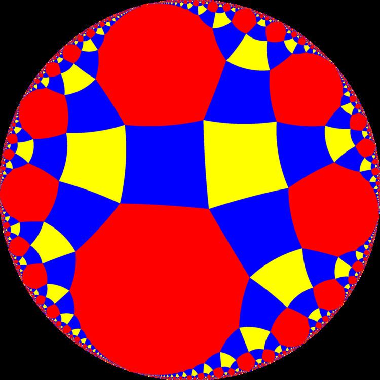Rhombitetraapeirogonal tiling
