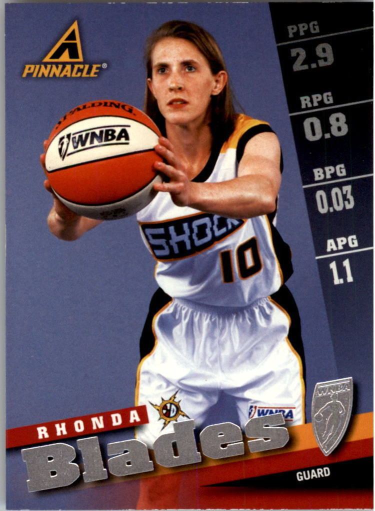 Rhonda Blades 1998 Pinnacle WNBA 1 Rhonda Blades RC NM