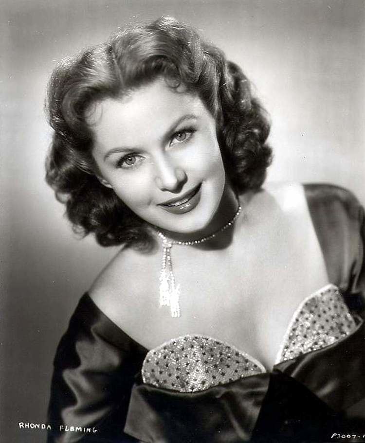 Rhonda Fleming Which one do you prefer Marilyn Monroe or Rhonda Fleming