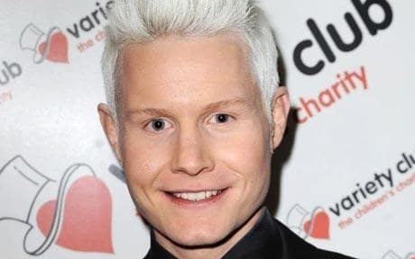 Rhydian Roberts The X Factor star Rhydian Roberts is butt of joke by Duke