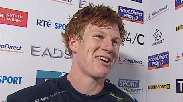 Rhys Patchell Pro12 Rhys Patchell credits Josh Navidi for Blues win