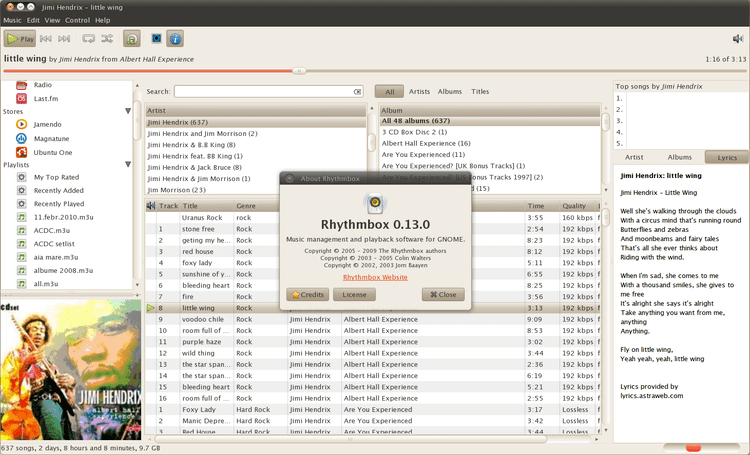 Rhythmbox Install Rhythmbox 0130 In Ubuntu Web Upd8 Ubuntu Linux blog