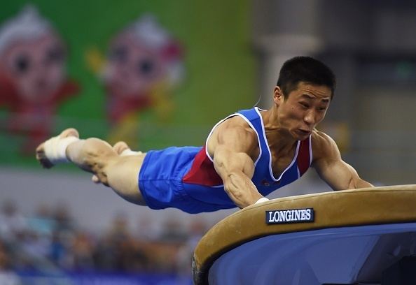 Ri Se-gwang North Korea39s Ri Se Gwang wins men39s vault gymnastics
