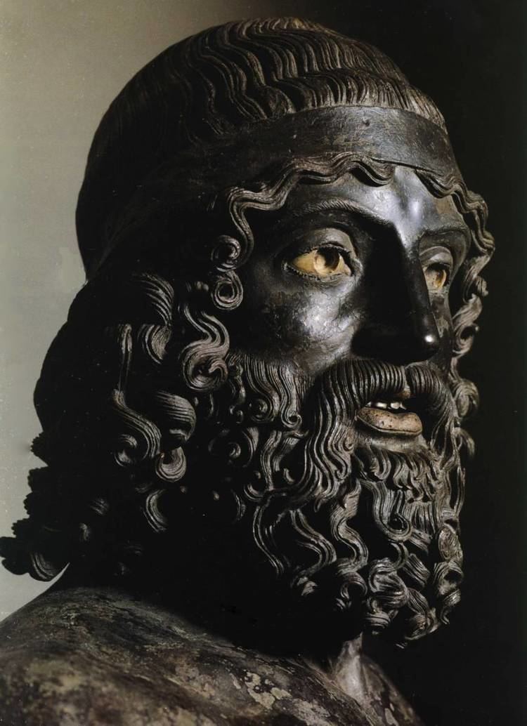 Riace bronzes The History Blog Blog Archive Happy 40th anniversary Riace Bronzes