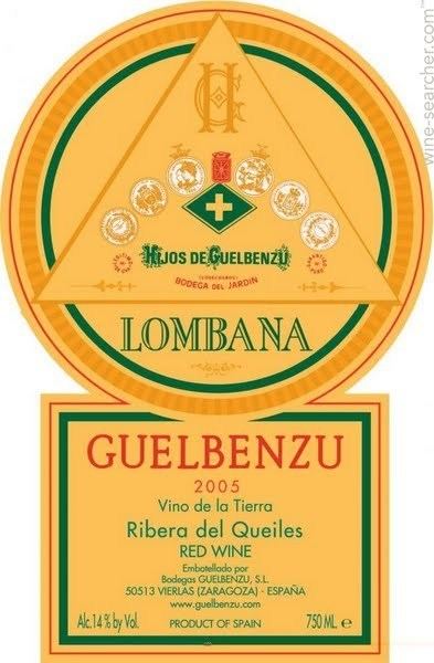 Ribera del Queiles Guelbenzu Lombana Vino de la Tierra de Ribera del Queiles Spain prices