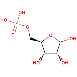 Ribose 5-phosphate bmse000204 DRibose 5phosphate at BMRB