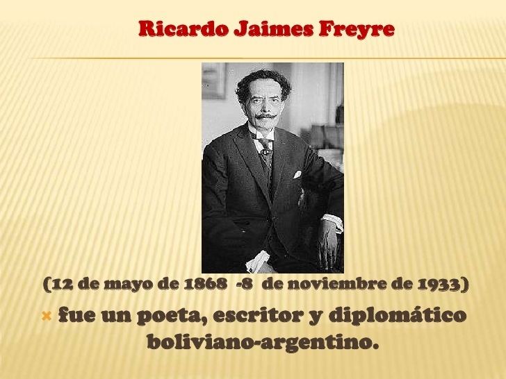Ricardo Jaimes Freyre ricardojaimesfreyre2728jpgcb1260293902