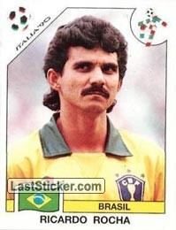 Ricardo Rocha (Brazilian footballer, born 1962) wwwlaststickercomicards7199jpg