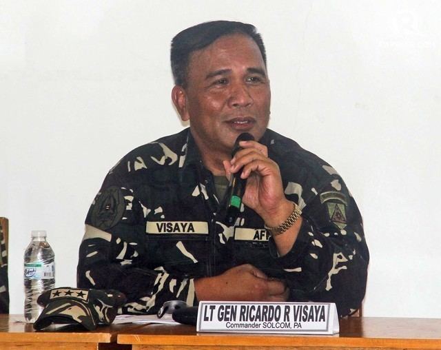 Ricardo Visaya Big honor39 to be considered AFP chief Visaya