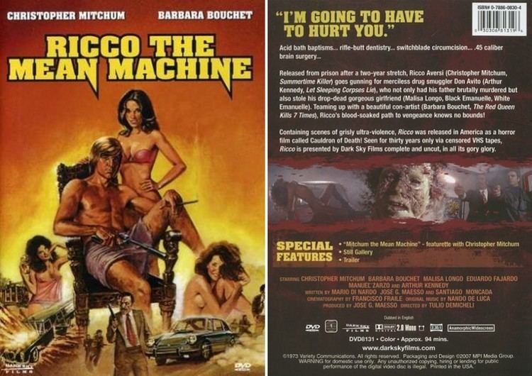 Ricco the Mean Machine Ricco The Mean Machine 1973 aka Cauldron Of Death The Mean