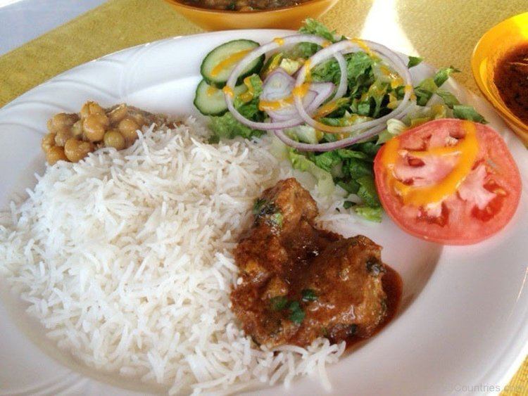 Rice and curry Rice And Curry National Dish Of Sri Lanka 123Countriescom