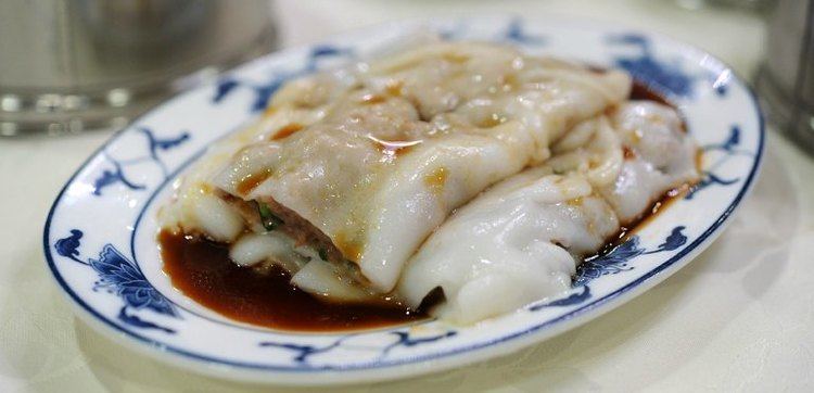 Rice noodle roll The Best Beef Noodle Rolls Recipe Dim Sum Central