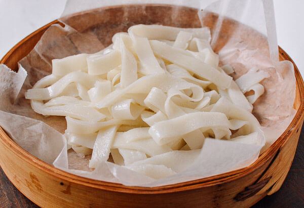 Rice noodles Homemade Rice Noodles The Woks of Life