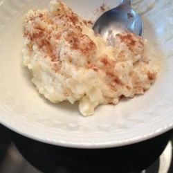 Rice pudding Creamy Rice Pudding Recipe Allrecipescom
