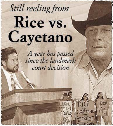 Rice v. Cayetano archivesstarbulletincom20010222newsarthedbjpg
