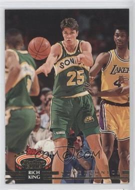 Rich King (basketball) 199293 Topps Stadium Club Base 275 Rich King COMC Card