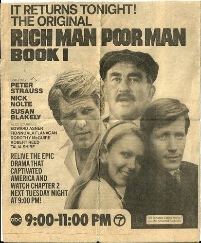 Rich Man, Poor Man (miniseries) The Jordache Look A Look Back at Rich Man Poor Man Go Retro