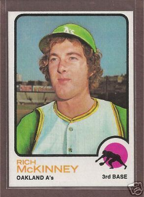 Rich McKinney Baseball Toaster Bronx Banter Card CornerRich McKinney