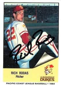 Rich Rodas wwwbaseballalmanaccomplayerspicsrichrodasa