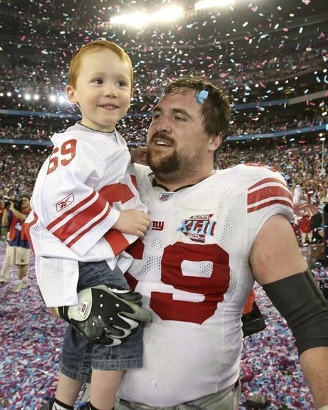 Rich Seubert Rich Seubert and Hunter Seubert Photos Super Bowl XLII