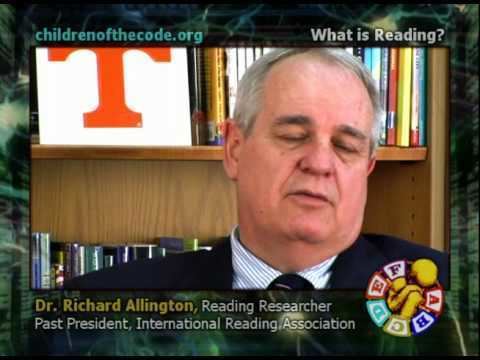 Richard Allington Dr Richard Allington What is Reading YouTube
