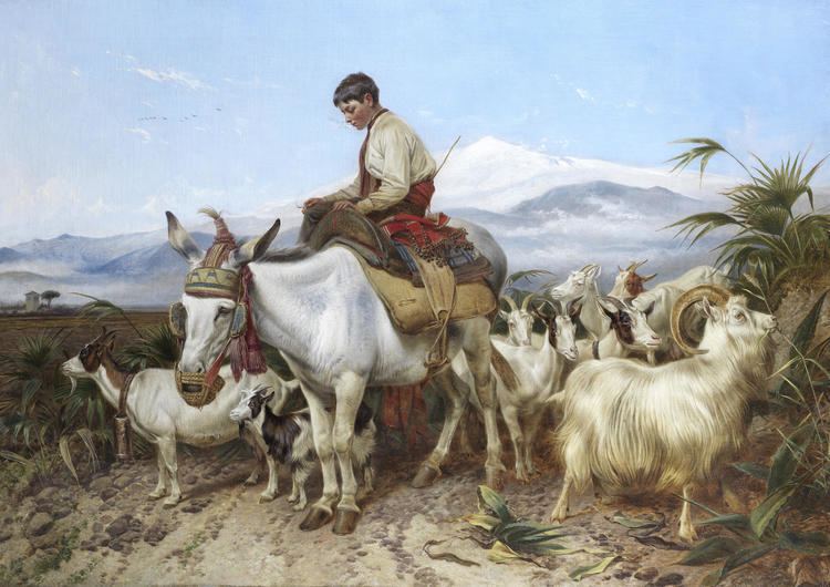 Richard Ansdell FileRichard Ansdell The Vega of Granada returning from pasturesjpg