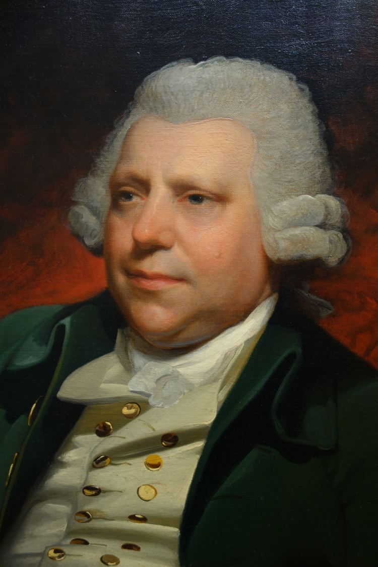 Richard Arkwright FileSir Richard Arkwright by Mather Brown 1790 oil on