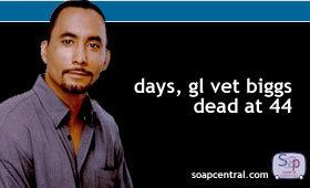 Richard Biggs Richard Biggs dead at age 44 Days of our Lives