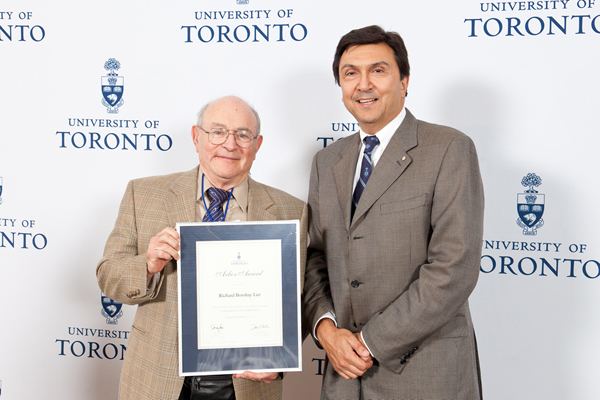 Richard Borshay Lee University of Toronto Alumni Award Recipients