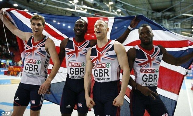 Richard Buck GB men disqualified and then REINSTATED as 400m relay