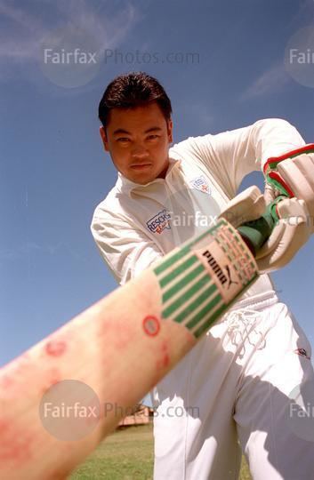 Richard Chee Quee Fairfax Syndication Portrait of cricketer Richard CheeQuee