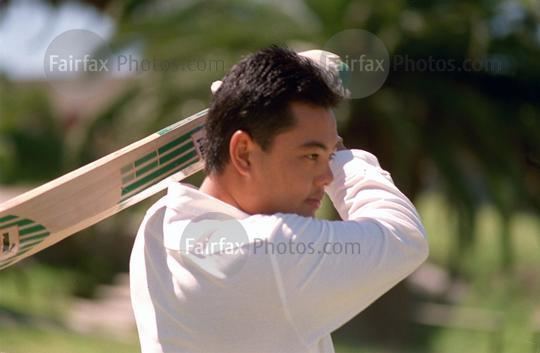 Richard Chee Quee Fairfax Photos Portrait of cricketer Richard CheeQuee