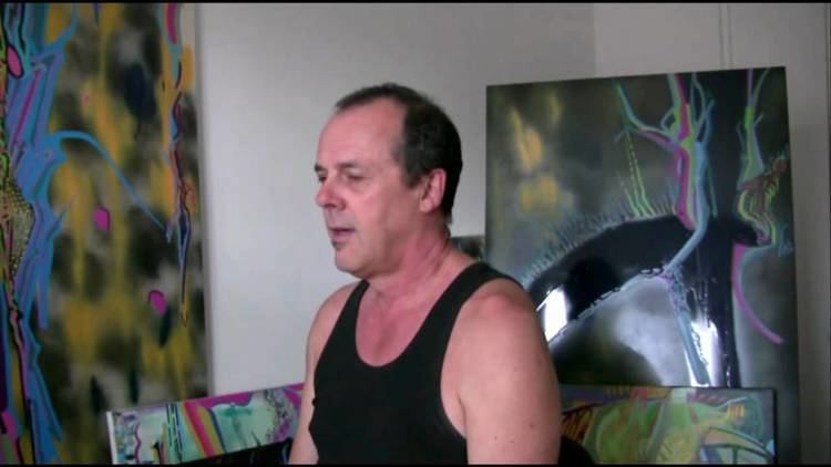 Richard Collins (artist) Richard Collins artiste peintre capsule Vitamine Art YouTube