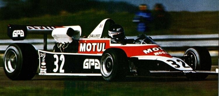 Richard Dallest Richard Dallest AGS JH17 BMW curie Motul GPA F2 1980
