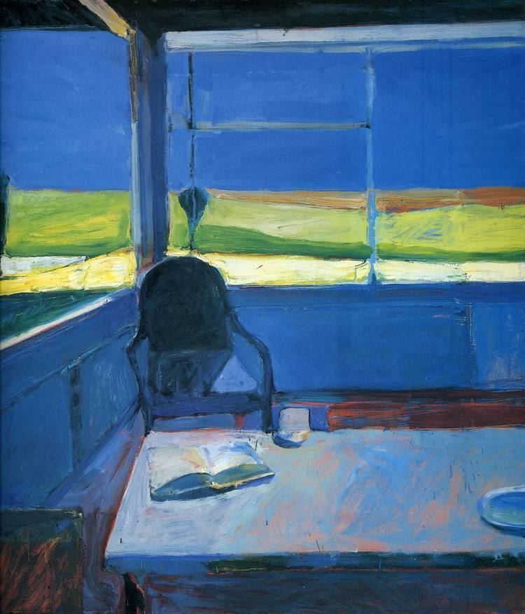 Richard Diebenkorn Interior with a Book by Richard Diebenkorn