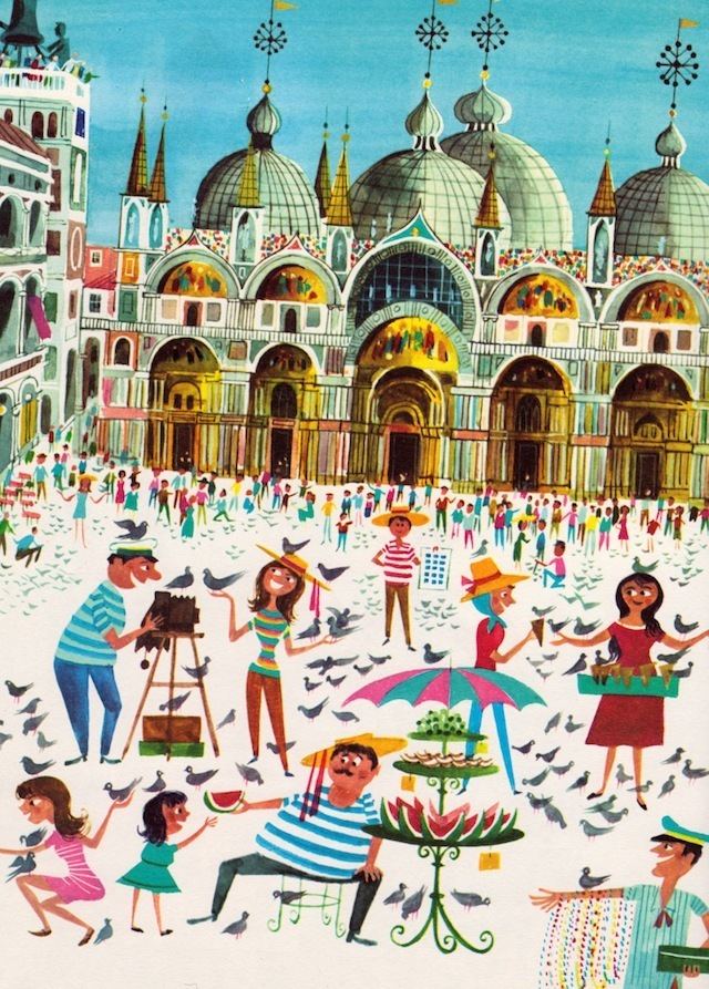 Richard Erdoes Piazza San Marco by Richard Erdoes Pop Up Venice