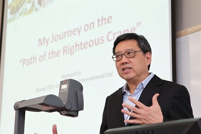 Richard Eu Leadership Dialogue Series with Richard Eu Group CEO Eu Yan Sang