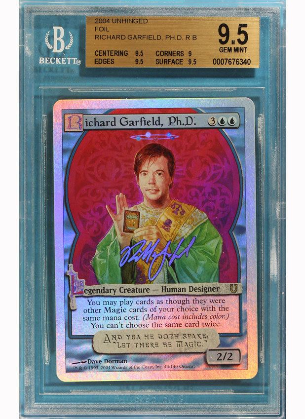 Richard Garfield Richard Garfield PhD Unhinged FOIL ID 7676340