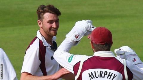 Richard Gleeson Richard Gleeson Northants pace bowler signs new deal with Division
