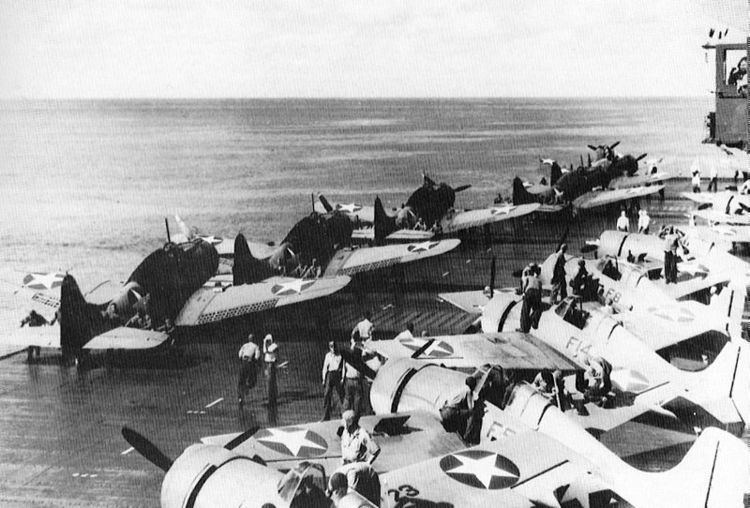 The flight deck of USS Enterprise on May 15, 1942