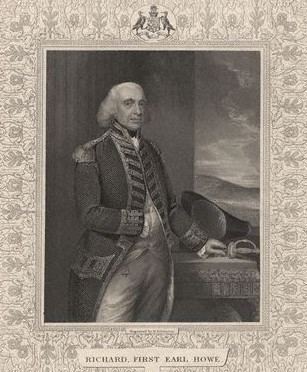 Richard Howe, 1st Earl Howe Admiral of the Fleet Richard Howe 1st Earl Howe 17261799