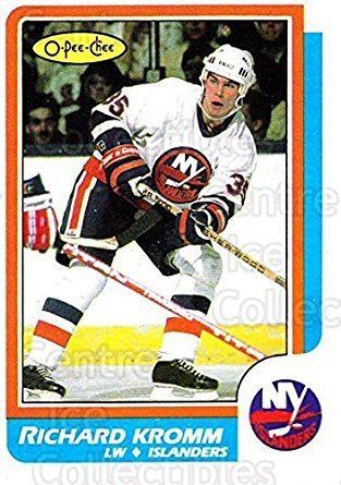 Richard Kromm Amazoncom CI Richard Kromm Hockey Card 198687 OPeeChee base