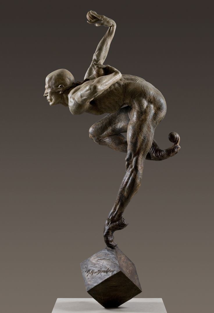 Richard MacDonald Richard MacDonald quotBlind Faithquot Halflife bronze SOOO