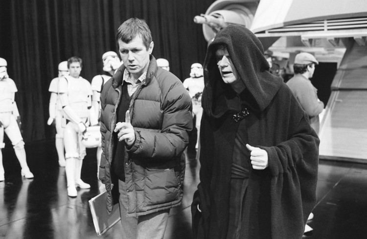 Richard Marquand Return of the Jedi Director Richard Marquand Discusses the Emperors