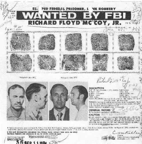 Richard McCoy Jr. Richard Floyd McCoy Jr FBI