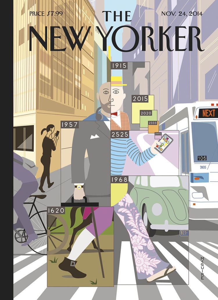 Richard McGuire Cover Story Richard McGuire39s Time Warp The New Yorker